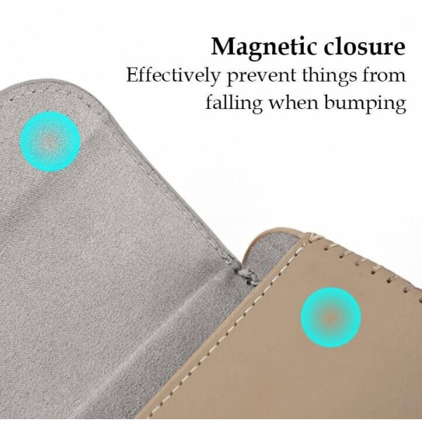 Case med dold magnetisk stängning Blue
