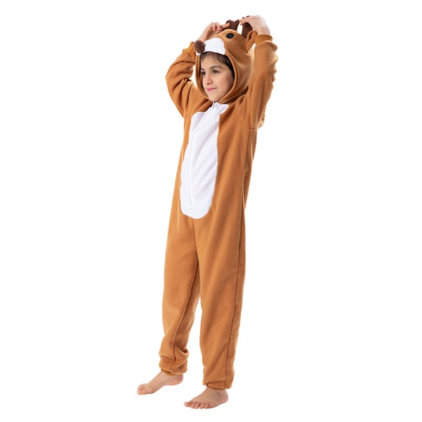Barn Hjort Ren Dräkt Flickor Pyjamas M