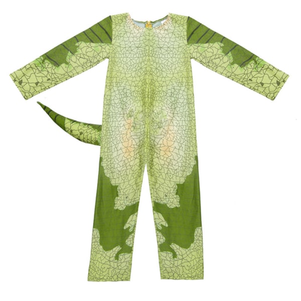 Dinosaurie kostym för barn Jumpsuit Halloween kostym S