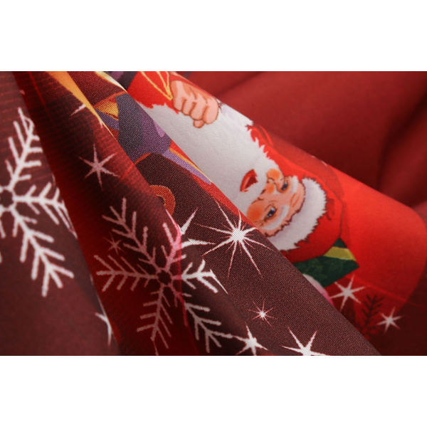 Vinter Julekjole Kvinder, Mode Dame Vintage Julefestkjole Style 4 L