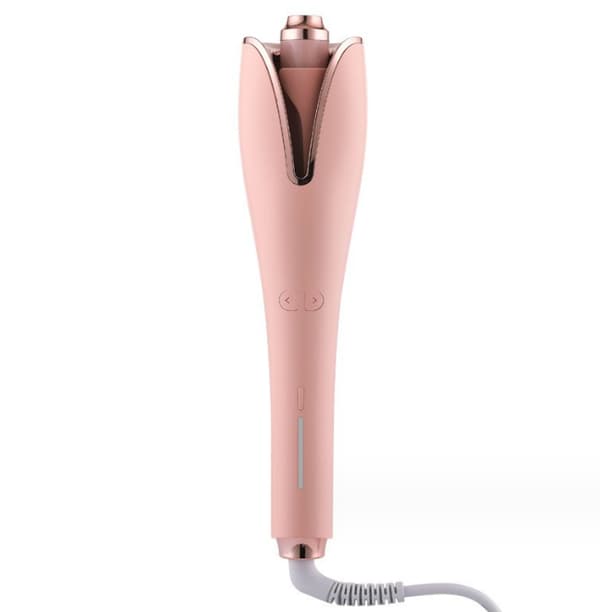 Hårruller for langt hår - Automatisk hårkrøller Pink