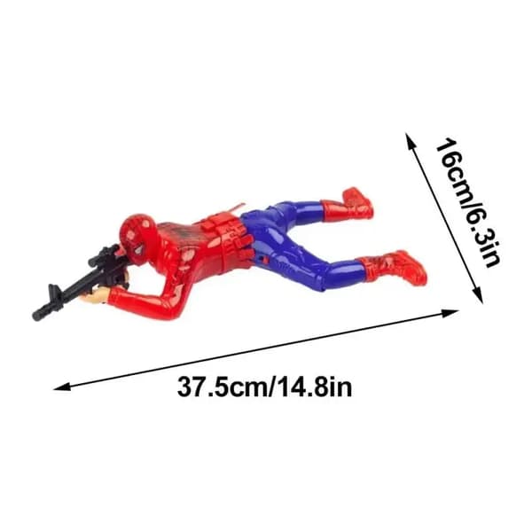 Actionfigurleksaker Spider-Man green