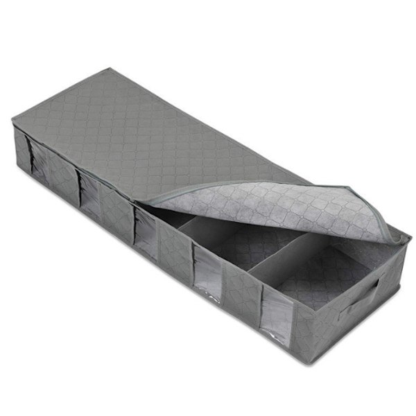 Underbäddsförvaringsväska Organizer Stor kapacitetslåda grey