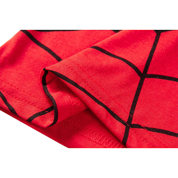 Guttekjole med lange ermer Spiderman Pyjamas Sett Q1 120cm