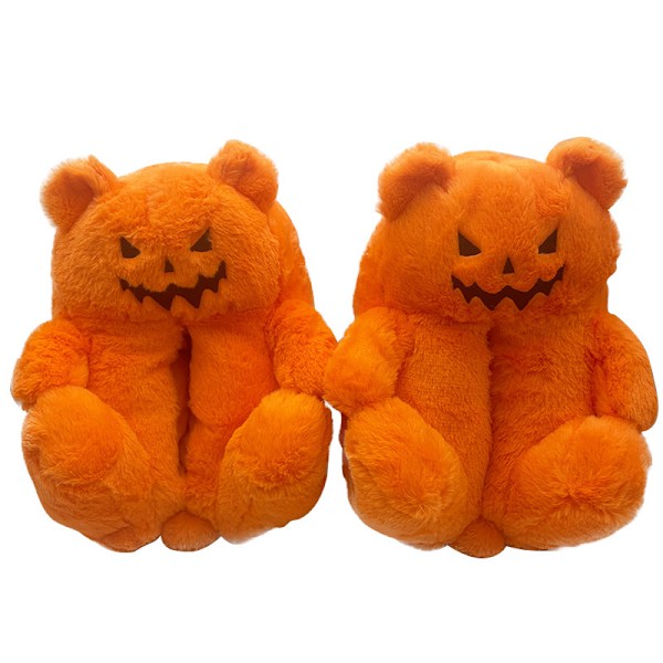 Plys Teddybjørn-Tøfler til Kvinder bear