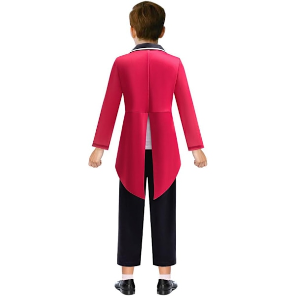Digitaalinen Sirkus Caine -asu Lasten Cosplay-asu Pojat Halloween-juhlat Karnevaalisetti 140cm