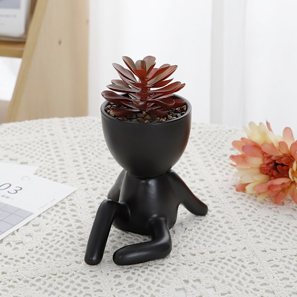 Mini Dekorative Potter til Planter Style 2