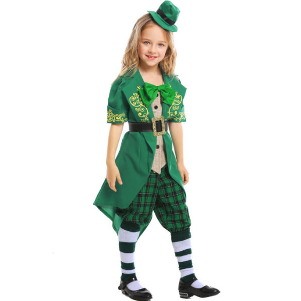 St. Patrick' Day Girls Fairy Dwarf Dress M