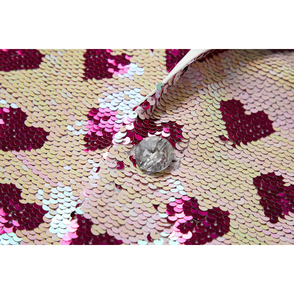 Stilig hjertetrykt sequin smokingjakke for menn XL