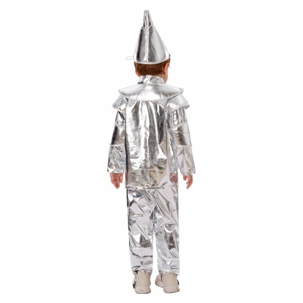 Tin Man Kostume - Børne Cosplay Ensemble til Forestillinger, Fester og Festivaler S