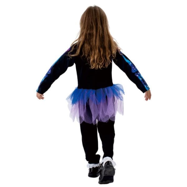 Halloween Børne Illusion Skelet Leotard Kostume XL