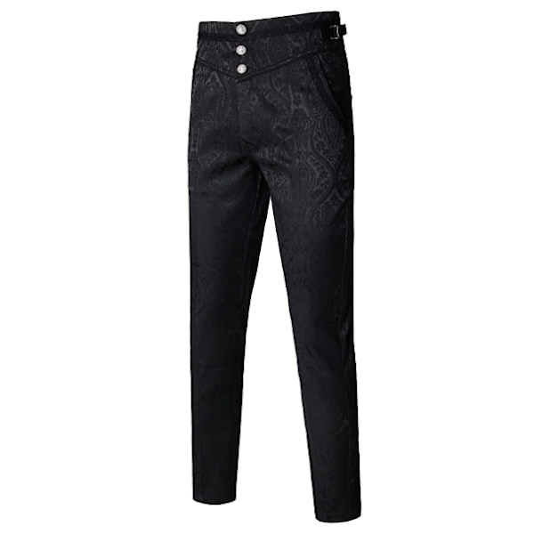 Gothic Pants för män Cosplay Costume Byxor XL