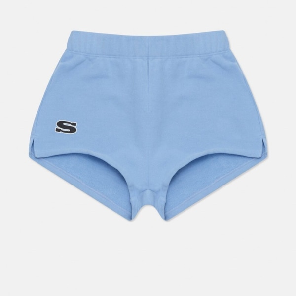 Summer Cotton Athletic Shorts Yoga Sovkort Byxor Sky Blue S