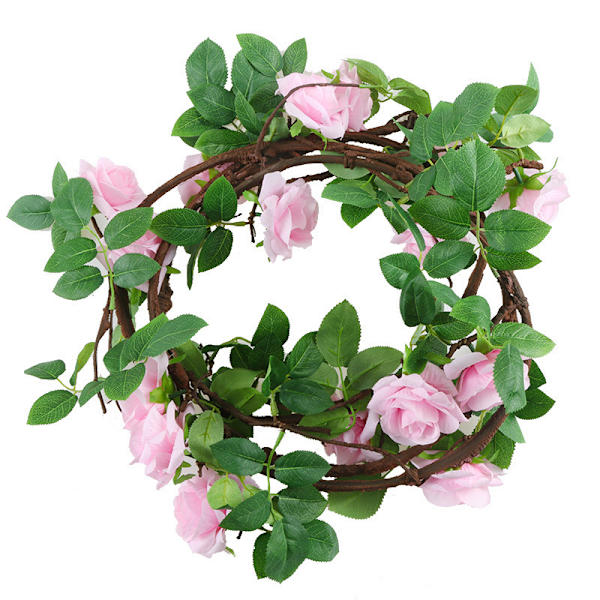 2 stycken Rose Vine Blommor Garland Plants color1