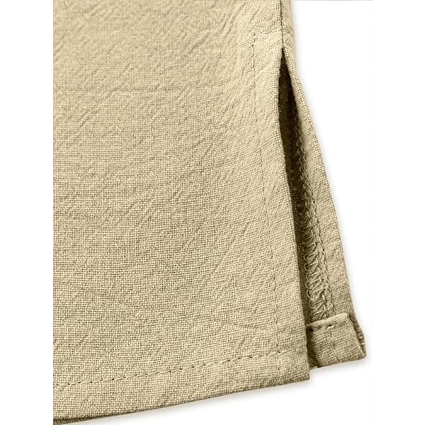 Miesten merirosvoasu keskiaikainen goottilainen nyöritys pitkähihainen paita renessanssi Khaki 3XL
