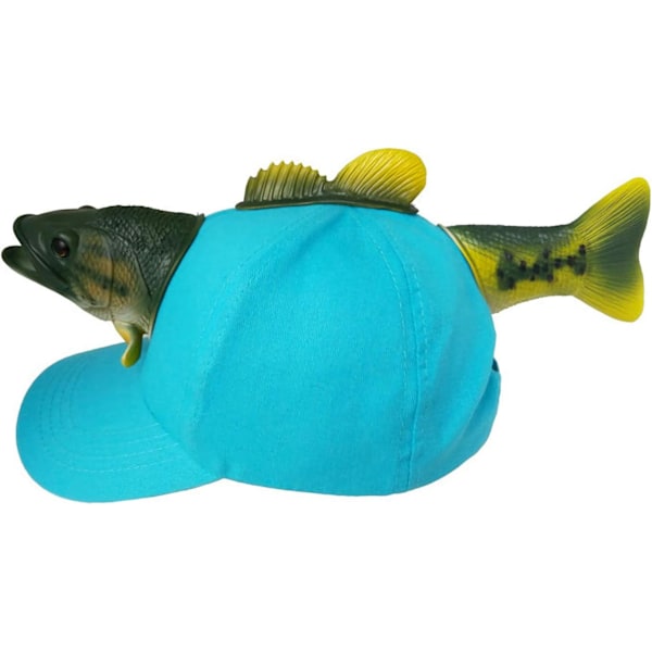 Fierce Dinosaur Barnhatt för Barn - Solskydd, Casual, Justerbar Blue