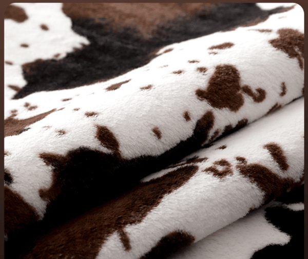 Irregular Cute Cow Print Matta Nice Cow 140*160cm