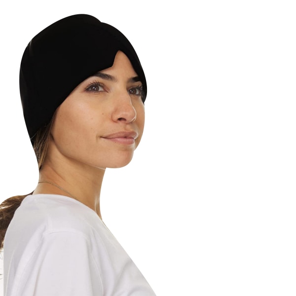 Migrän Ice Head Wrap Ice Pack Mask black