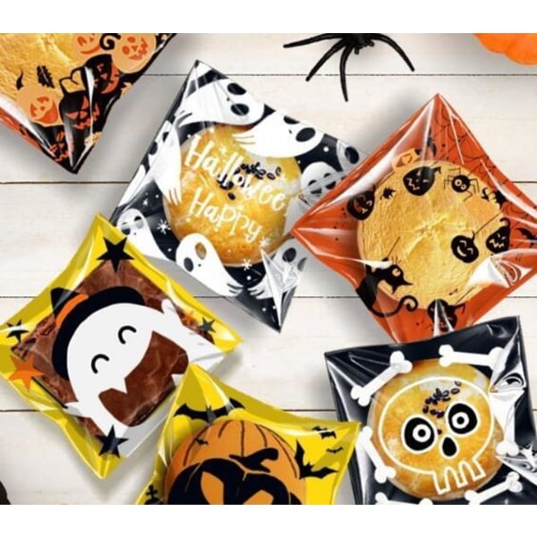 Halloween-makeiset, itseliimautuvat pussit 500PCS