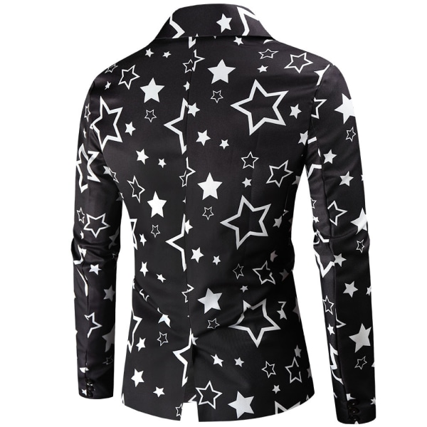 Herre Juleblazer - Stygg X-Mas Ferie Trykk Antrekk 3XL