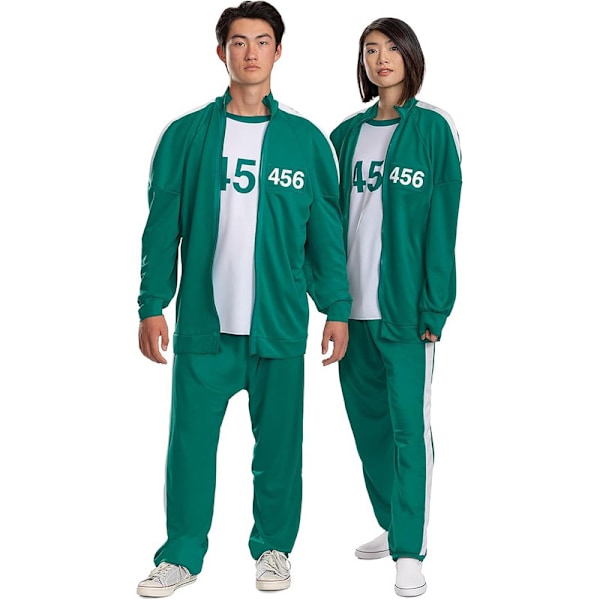 Vuxenbläckfiskspelet 456 Spelkostym No.456+Pants 4XL