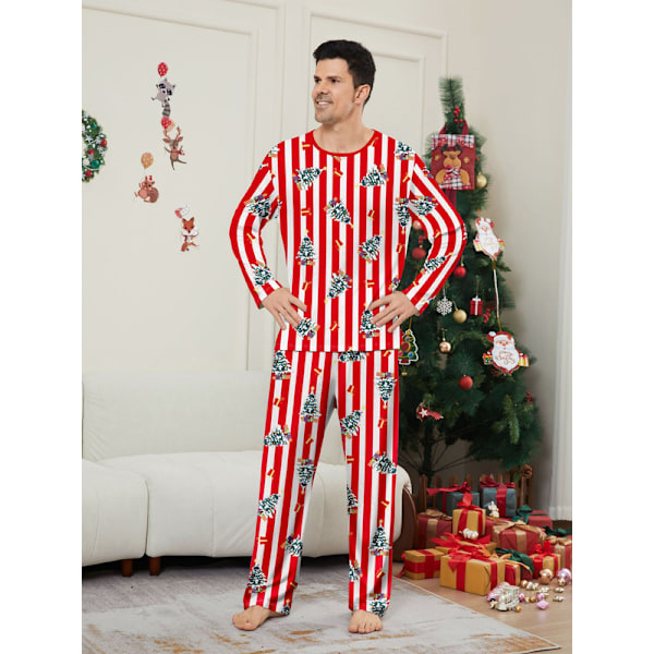 Julepyjamas for Familie Matchende Sett Dad 4XL