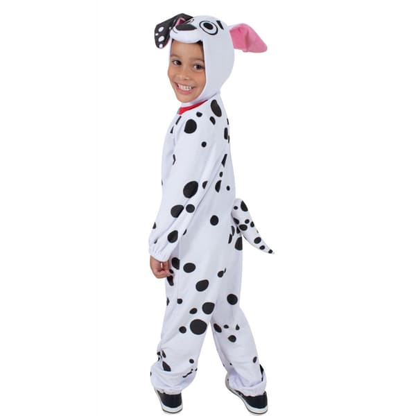 Dalmatisk huvoverall för barn 120-135cm
