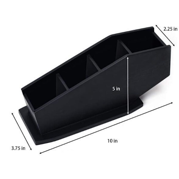 Goottilainen Arkku Kynäpidike Puinen Järjestäjä Koristeluun 25 x 13 x 8CM