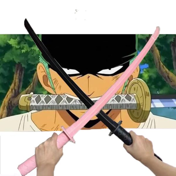 75CM Trækbart Samurai Sværd Legetøj Black