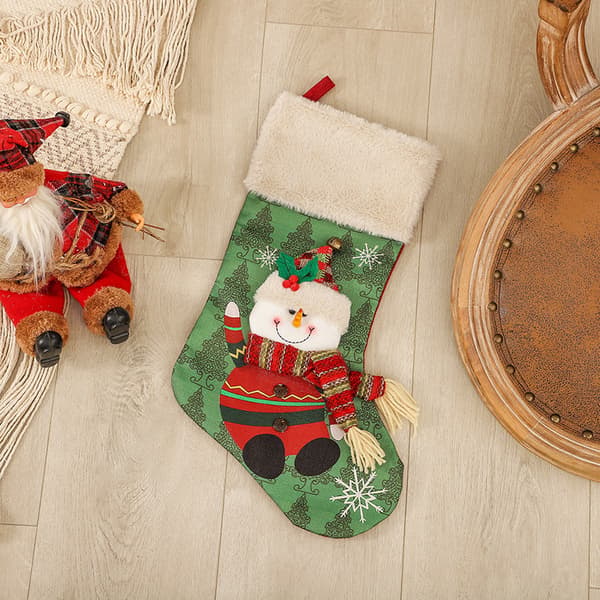 Julstrumpa för träddekoration, Julgodispåse Santa