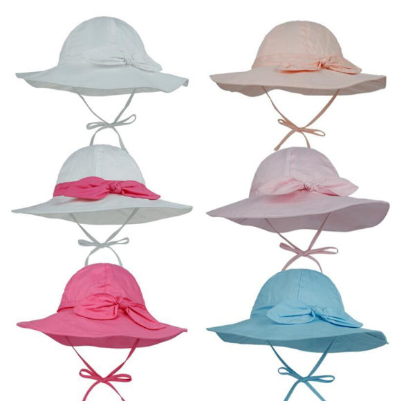 Baby sommar solskydd barn flickor hatt Blue 52