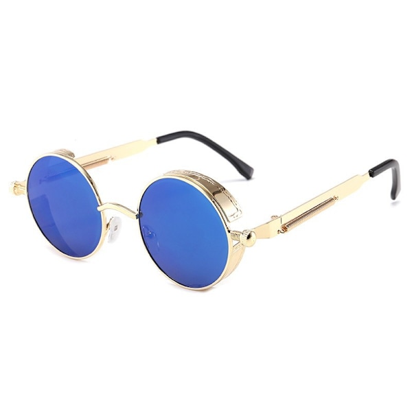 Retro Gotisk Steampunk Solbriller Punk Cirkel Inspireret Skygge Mænd Q7