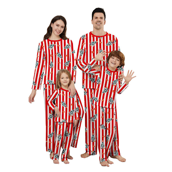 Julpyjamas för familjen - Matchande set Baby 6