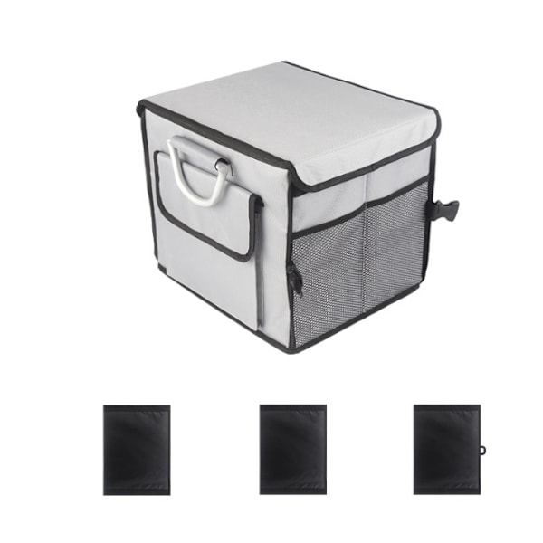 Trunk Organizer Cargo Organizer Trunk förvaring grey S
