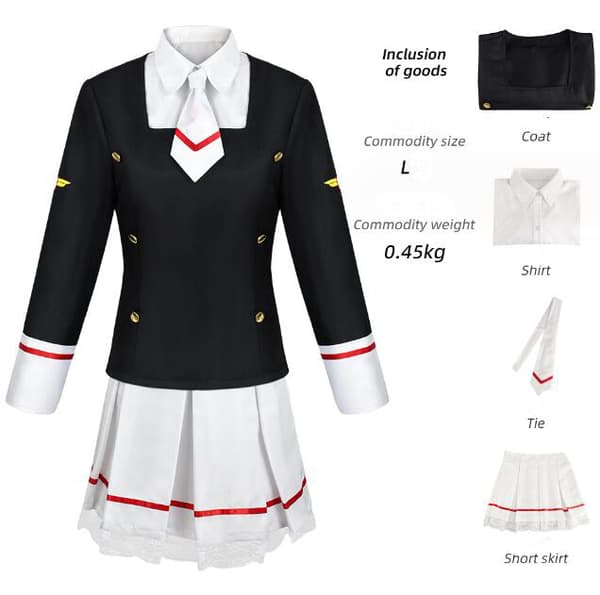 Hyakken Sakura Skoleuniform Sailoruniform 2XL