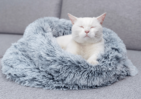 Kattsovsäck ,Kattsängmatta Tvättbar kattungesäng white 65*65CM