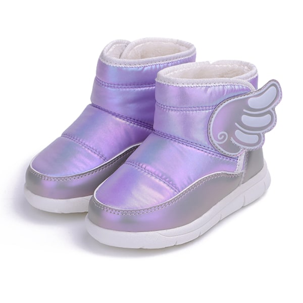 Toddler Baby Wings Snow Wings Ankelboots Purple 16