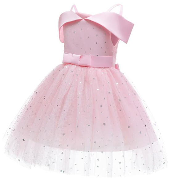 Barnklänningar för 3-10 år Pink 150