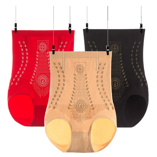 Kvinnors Butt Lifter Underkläder, Hip Enhancer Shapewear red M