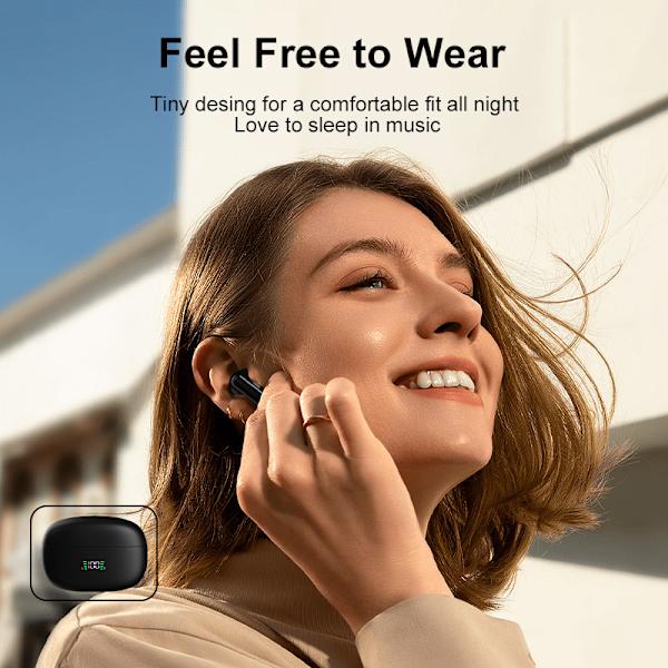 Trådlösa Hörlurar Bluetooth 5.3 Hörlurar In-Ear Touch Control