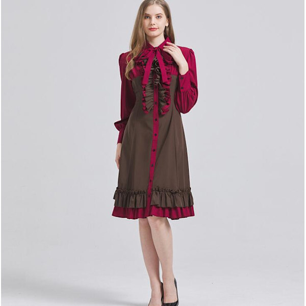 Halloween- ja Karnevaaliasu Naiselle Red 2XL
