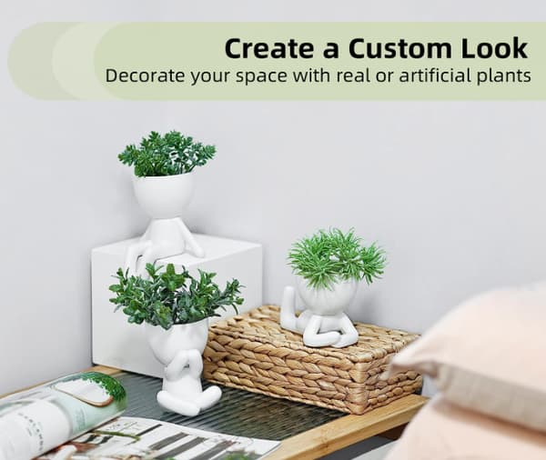 Mini Dekorative Potter for Planter Style 12