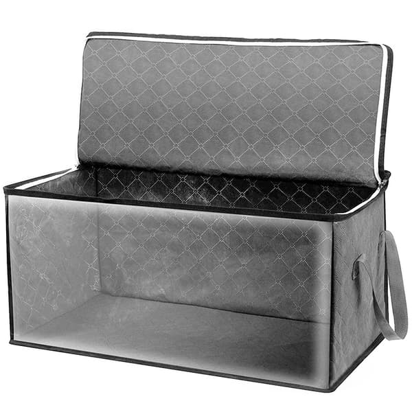 2 Pak Foldbare Storeposer til Dyner Beige