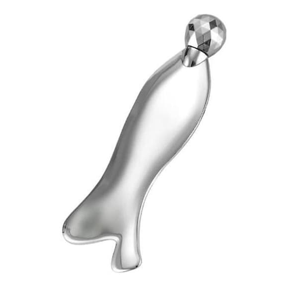 3D-Rulla Multifunktionaalinen Kala-Muotinen Hierontaväline 9CM