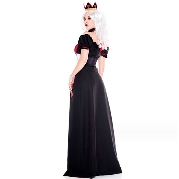Kvinnlig Drottning Halloween Kostym Set XL