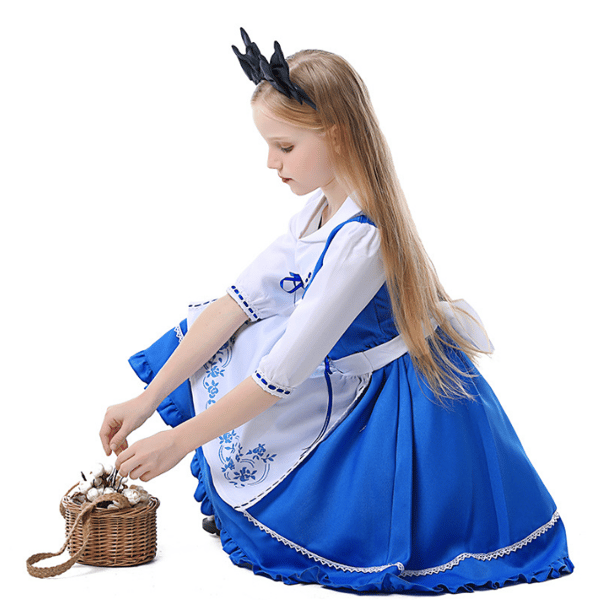 Flickor Prinsessdräkt Klä upp L