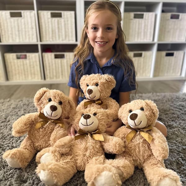 5-pack 14'' Plyschdjur Teddybjörnar 35CM
