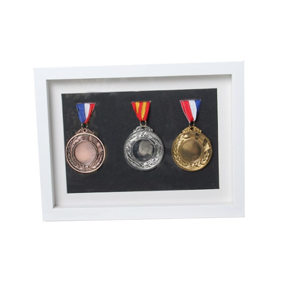 3D Multipurpose Medalj Display Box, Perfect Medal Display 20*25cm white