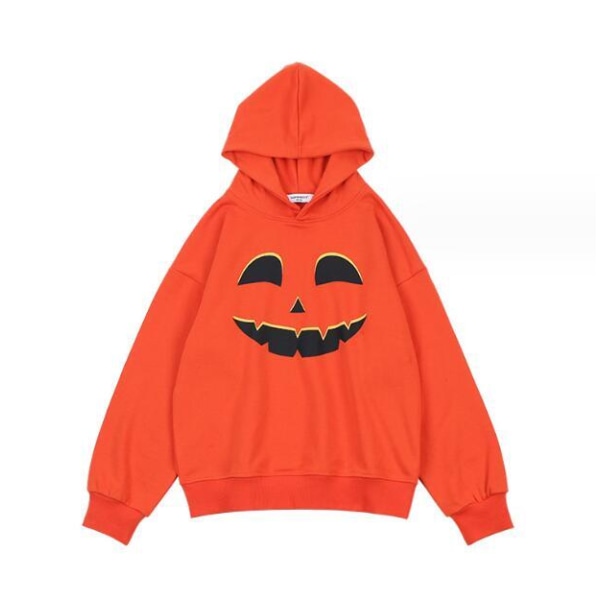 Unisex Pumpkin Hoodie til Børn 130CM