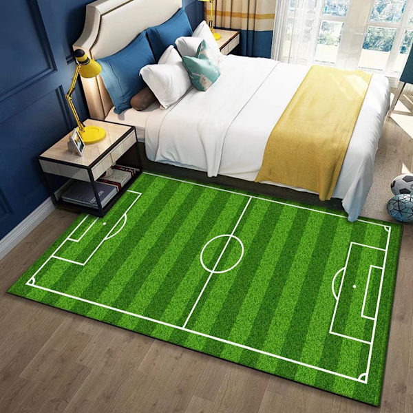 Fotbollsplan Barnens lekområde Matta Heminredning STYLE3 0.8M*1.2M